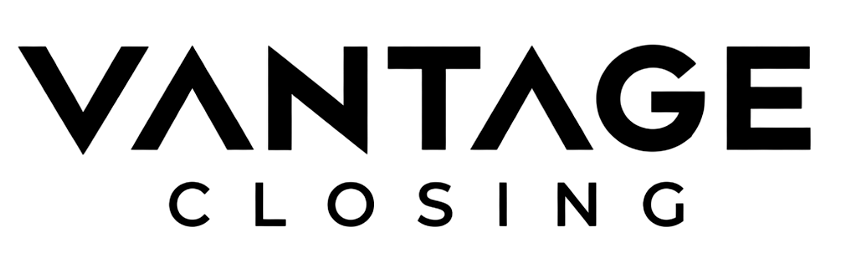Vantage Closing wordmark